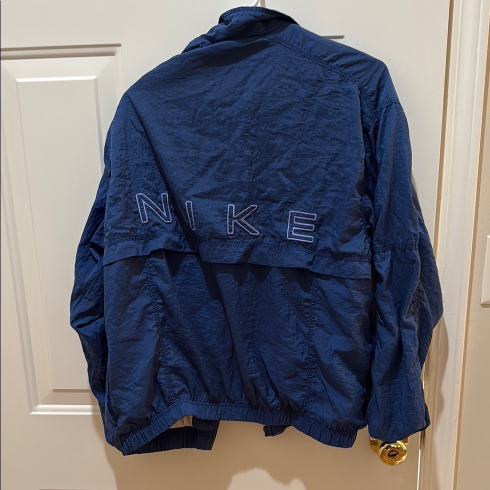 Nike Blue Windbreaker Jacket